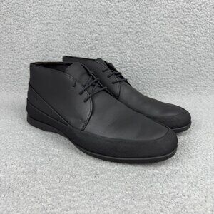 Pirelli Boots Mens 10 Shoes Black New Jukes PZero Ankle Chukka Leather Tires 2